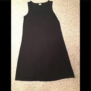 Women’s size small J.Jill stretch little black dress sleeveless
